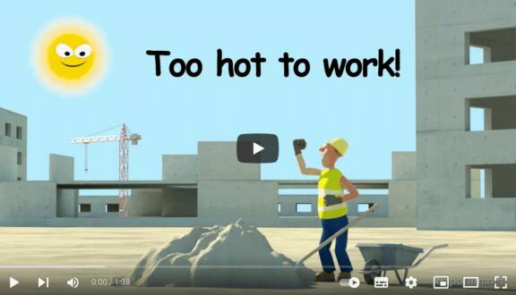 Vidéo NAPO : trop chaud pour travailler