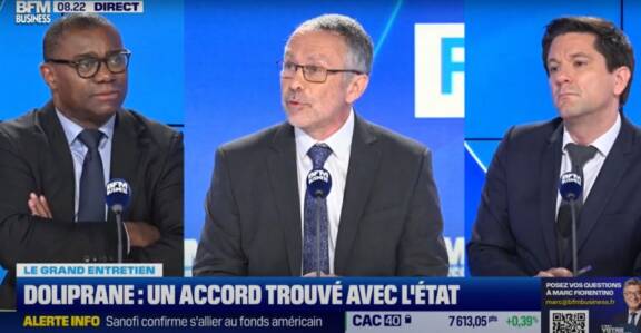 Frédéric Gauchet, Président France Chimie, s'exprime sur BFM Business à propos de la crise 