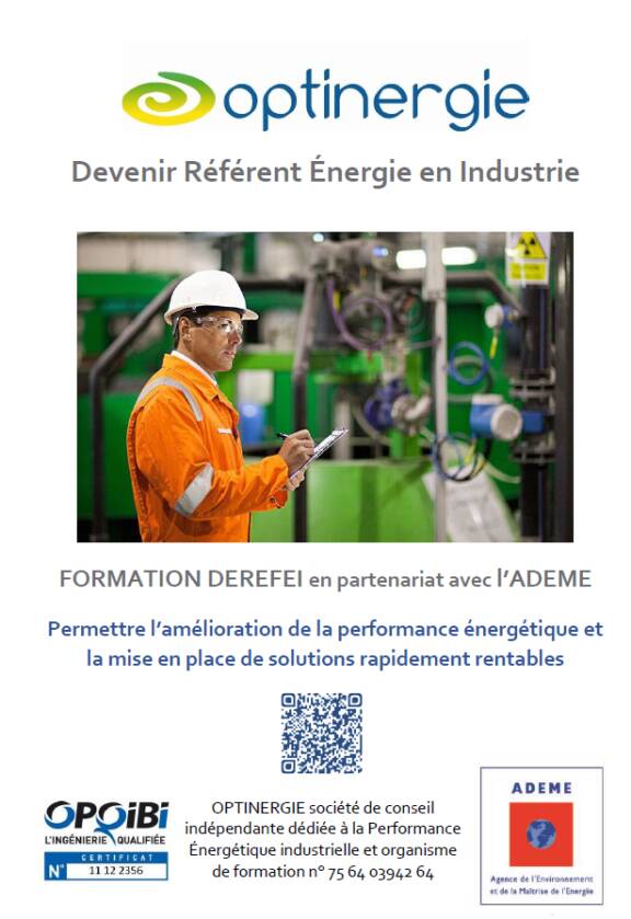 Devenir  Référent Energie en Industrie - Formations