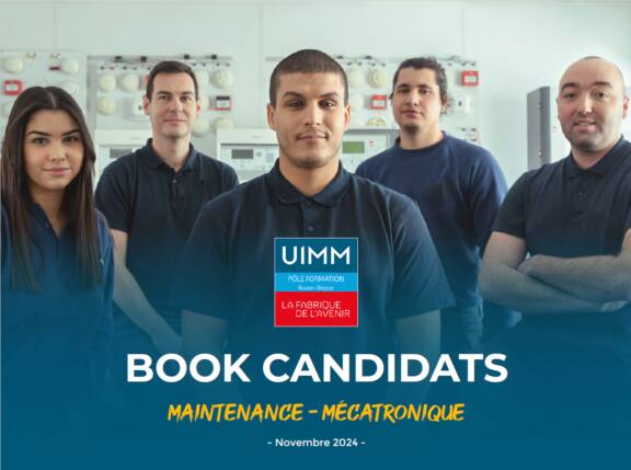 Des candidats à la "Maintenance - Mécatronique" : le book